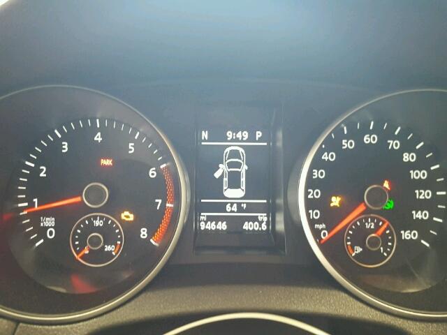 WVWBB7AJ8DW127830 - 2013 VOLKSWAGEN GOLF BLUE photo 8