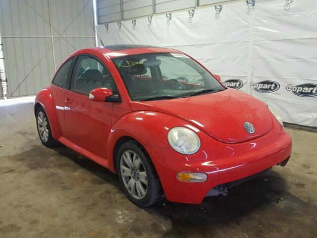 3VWCD21C43M431784 - 2003 VOLKSWAGEN NEW BEETLE 红色 照片 1