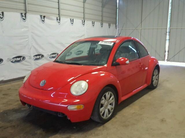 3VWCD21C43M431784 - 2003 VOLKSWAGEN NEW BEETLE 红色 照片 2