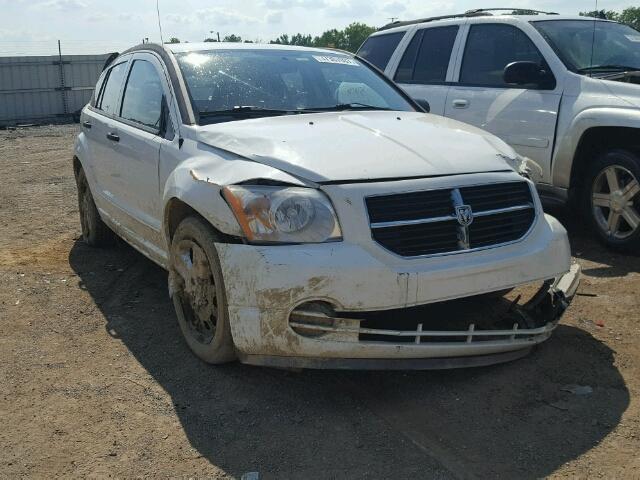 1B3HB48B17D507875 - 2007 DODGE CALIBER SX WHITE photo 1