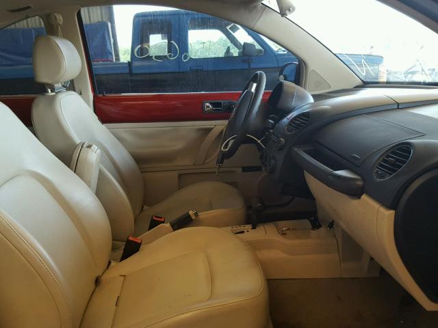 3VWRW31C86M414906 - 2006 VOLKSWAGEN NEW BEETLE 红色 照片 5