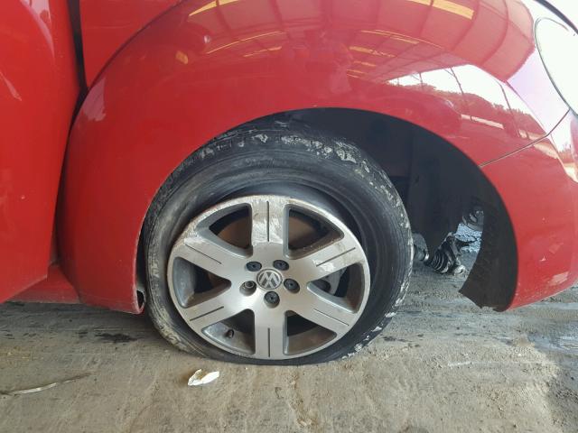 3VWRW31C86M414906 - 2006 VOLKSWAGEN NEW BEETLE 红色 照片 9