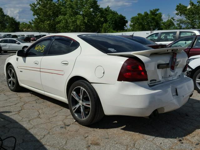 2G2WC55C861257815 - 2006 PONTIAC GRAND PRIX WHITE photo 3