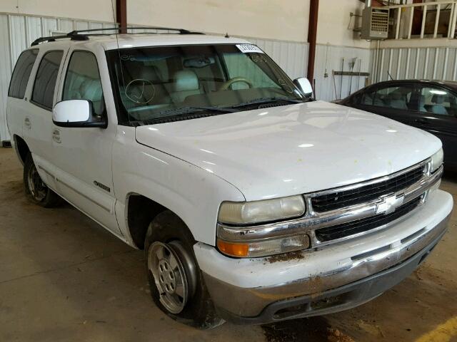 1GNEC13Z62R214655 - 2002 CHEVROLET TAHOE C150 WHITE photo 1