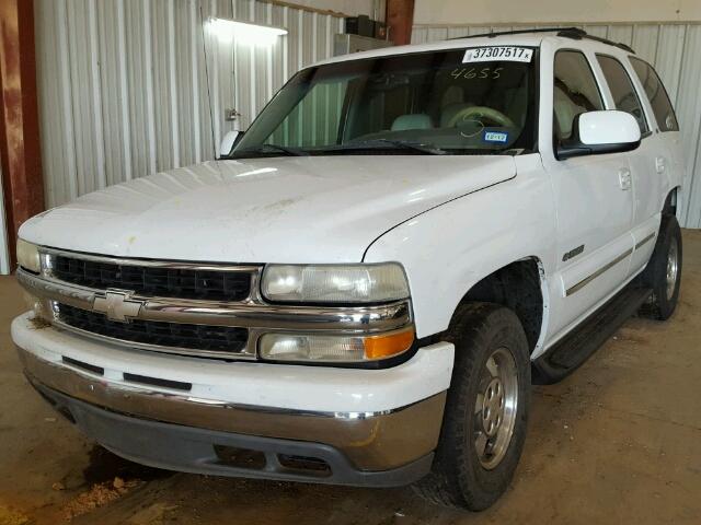 1GNEC13Z62R214655 - 2002 CHEVROLET TAHOE C150 WHITE photo 2