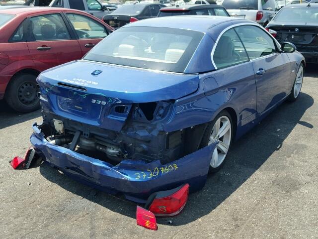 WBAWL73547PX45060 - 2007 BMW 335 BLUE photo 4