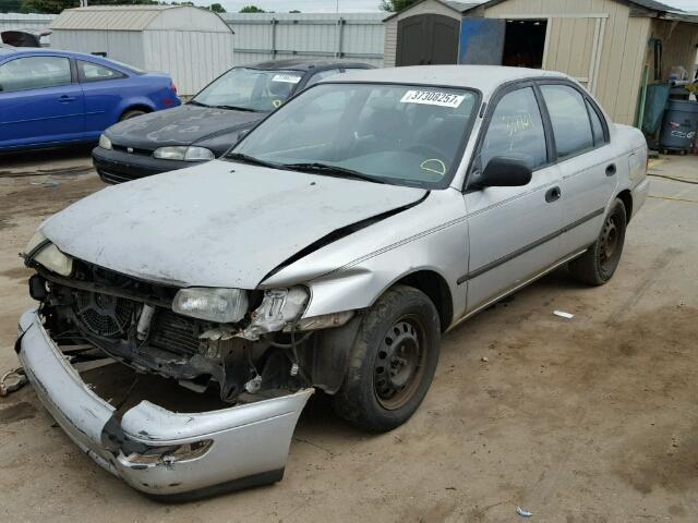 2T1AE09E5PC024055 - 1993 TOYOTA COROLLA LE SILVER photo 2