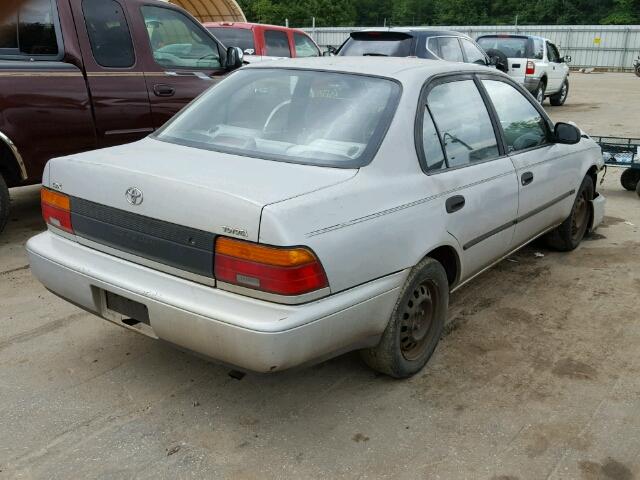 2T1AE09E5PC024055 - 1993 TOYOTA COROLLA LE SILVER photo 4