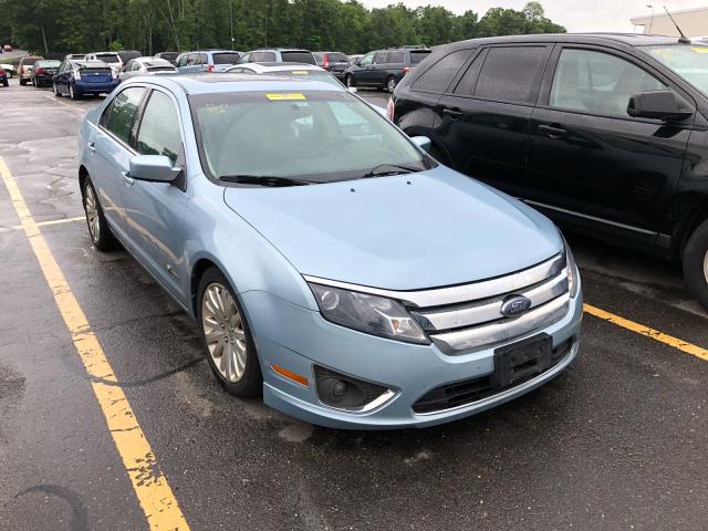 3FADP0L33AR224986 - 2010 FORD FUSION HYB BLUE photo 1