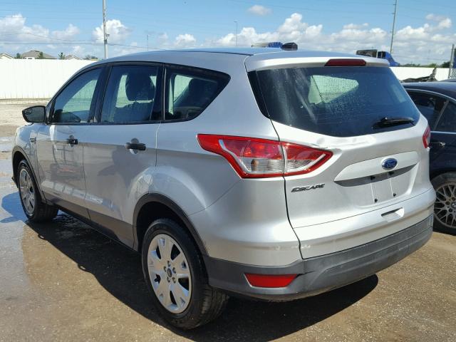 1FMCU0F72DUB98578 - 2013 FORD ESCAPE S SILVER photo 3