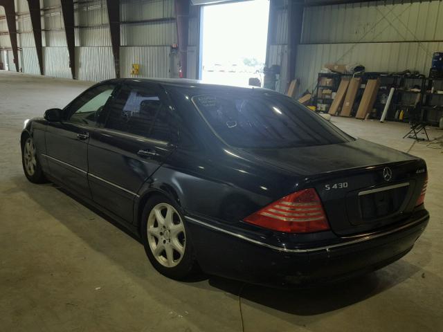 WDBNG83J06A468705 - 2006 MERCEDES-BENZ S 430 4MAT BLUE photo 3