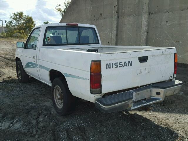 1N6SD11S0SC322218 - 1995 NISSAN TRUCK E/XE WHITE photo 3