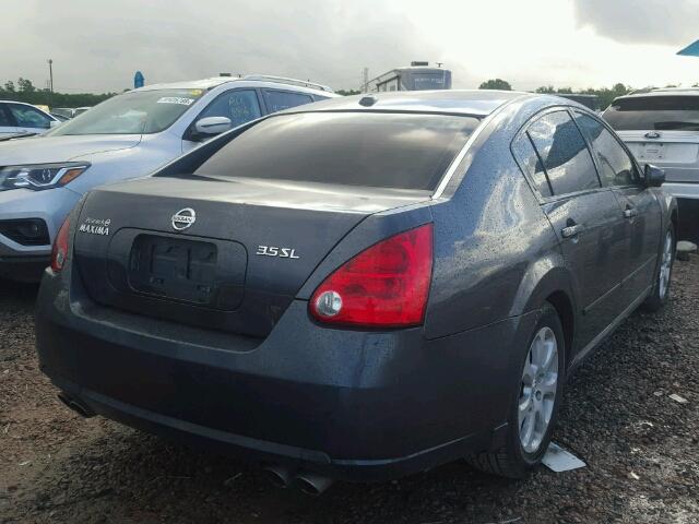 1N4BA41E48C805703 - 2008 NISSAN MAXIMA SE GRAY photo 4