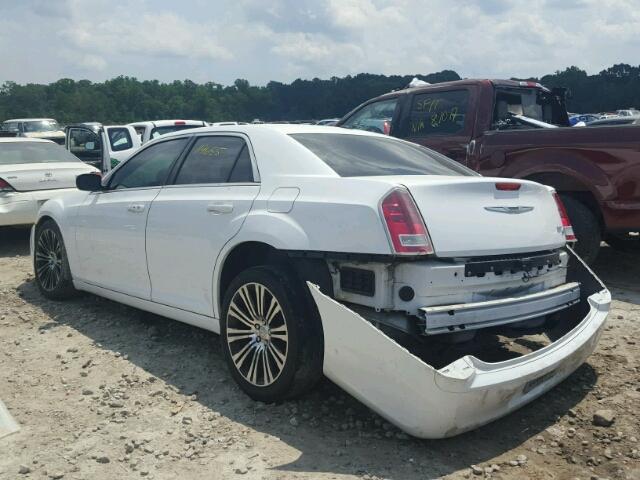 2C3CCABG7DH551133 - 2013 CHRYSLER 300 V6 WHITE photo 3