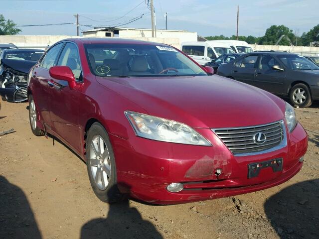 JTHBJ46G292318526 - 2009 LEXUS ES RED photo 1