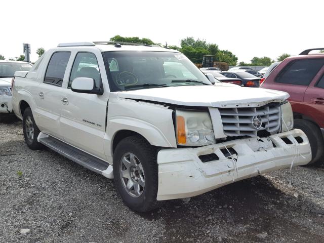 3GYEK62N54G251300 - 2004 CADILLAC ESCALADE E WHITE photo 1