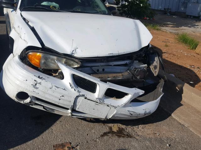 1G2NF52F22C198458 - 2002 PONTIAC GRAND AM S Ağ foto 9