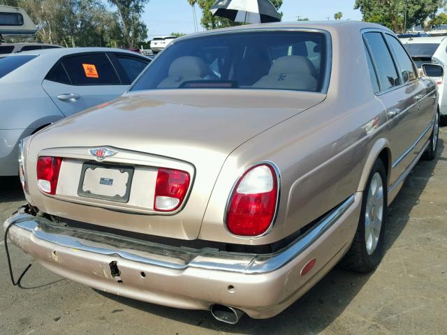 SCBLC31E71CX06000 - 2001 BENTLEY ARNAGE TAN photo 4