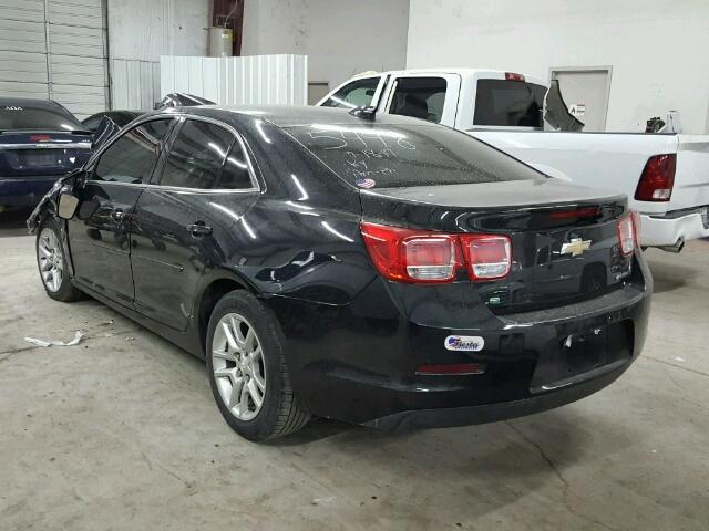 1G11C5SLXFF285448 - 2015 CHEVROLET MALIBU 1LT BLACK photo 3