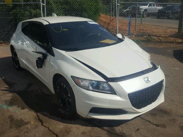 JHMZF1D4XES000039 - 2014 HONDA CR-Z WHITE photo 1