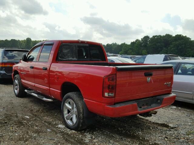 1D7HU182X6S556158 - 2006 DODGE RAM 1500 S RED photo 3