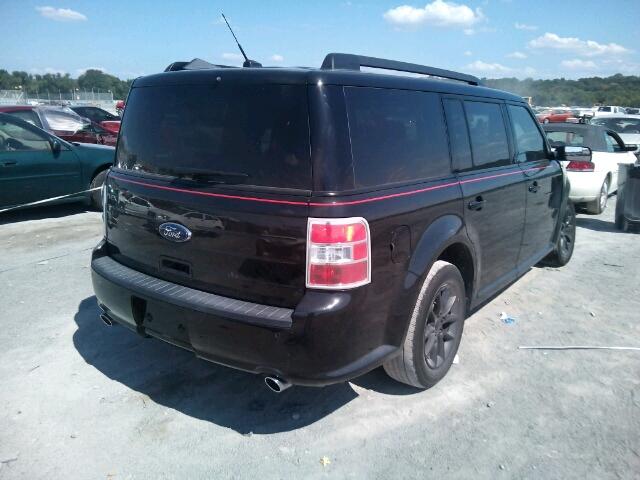 2FMGK5B85FBA11197 - 2015 FORD FLEX SE BLACK photo 4