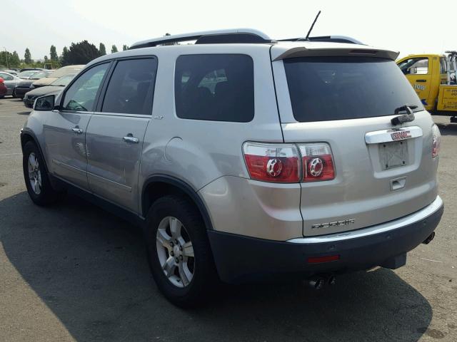 1GKER337X7J124131 - 2007 GMC ACADIA SLT ვერცხლისფერი ფოტო 3