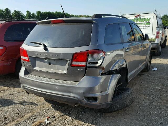 3C4PDDBG0CT374586 - 2012 DODGE JOURNEY SX GRAY photo 4