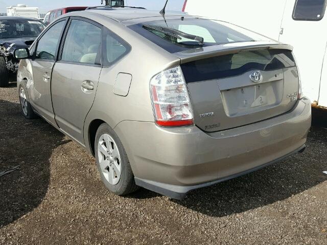 JTDKB20U477555424 - 2007 TOYOTA PRIUS GOLD photo 3