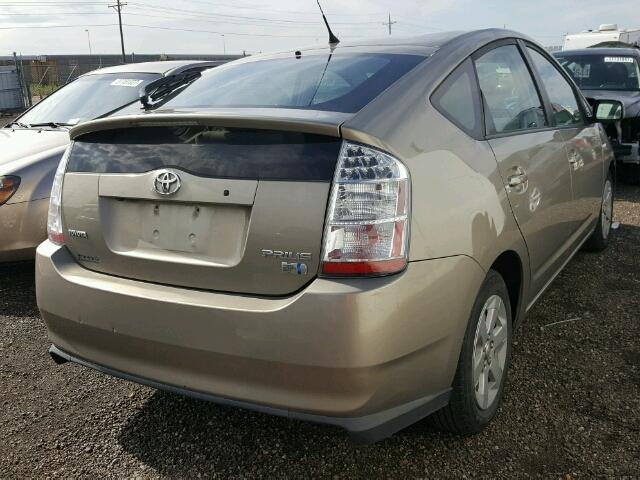 JTDKB20U477555424 - 2007 TOYOTA PRIUS Qızıl foto 4