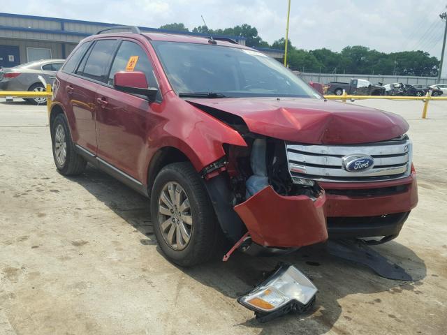 2FMDK38C67BA51874 - 2007 FORD EDGE SEL RED photo 1