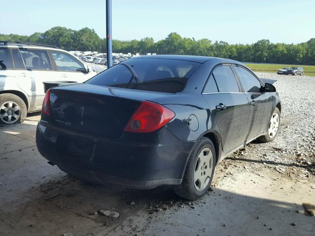 1G2ZF57B484122072 - 2008 PONTIAC G6 VALUE L BLACK photo 4