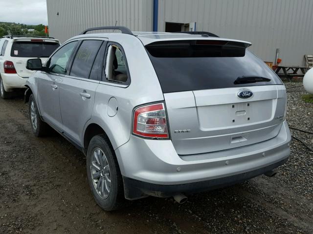 2FMDK4KC5ABA44419 - 2010 FORD EDGE LIMIT SILVER photo 3