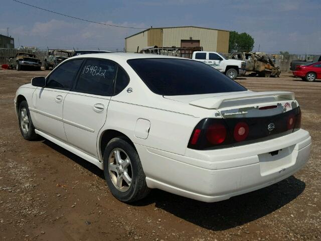 2G1WH52K559108358 - 2005 CHEVROLET IMPALA WHITE photo 3