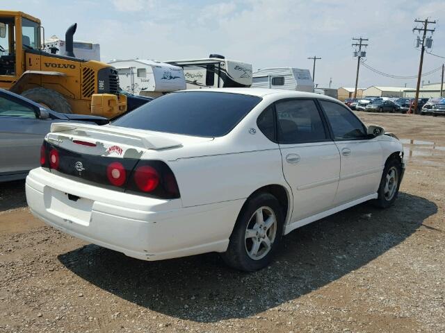 2G1WH52K559108358 - 2005 CHEVROLET IMPALA WHITE photo 4