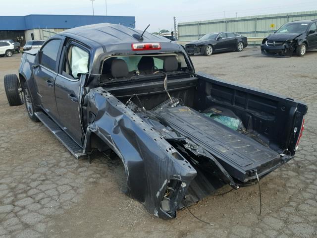 1GCGTCE32G1219296 - 2016 CHEVROLET COLORADO L CHARCOAL photo 3