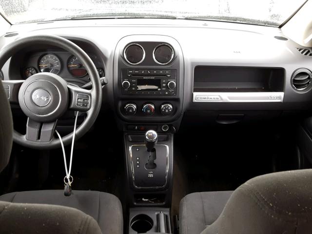 1C4NJDBB3GD551714 - 2016 JEEP COMPASS SP GRAY photo 9