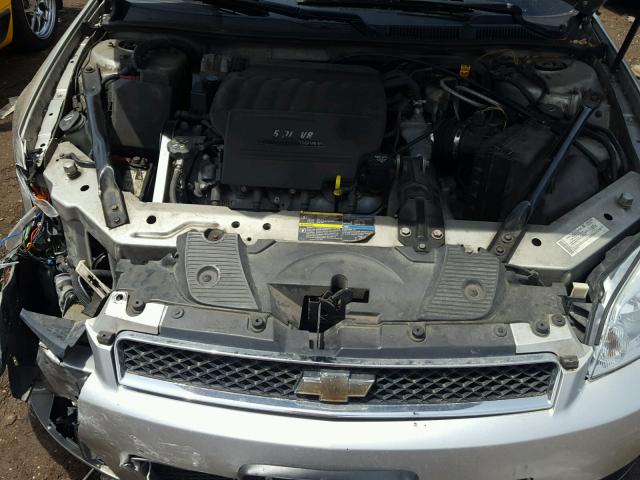 2G1WD58C179252035 - 2007 CHEVROLET IMPALA SUP SILVER photo 7