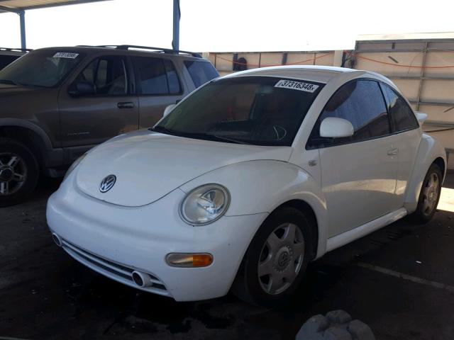 3VWCA21C4XM400436 - 1999 VOLKSWAGEN NEW BEETLE 白色 照片 2