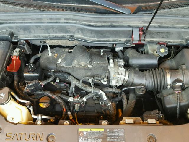 5GZEV23757J148496 - 2007 SATURN OUTLOOK XR წითელი ფოტო 7