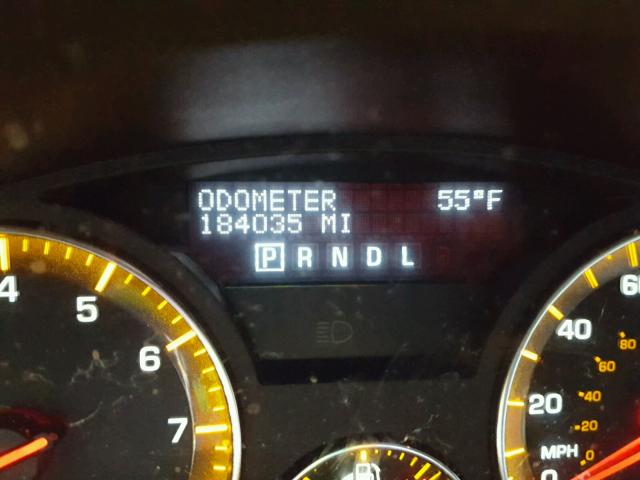 5GZEV23757J148496 - 2007 SATURN OUTLOOK XR წითელი ფოტო 8