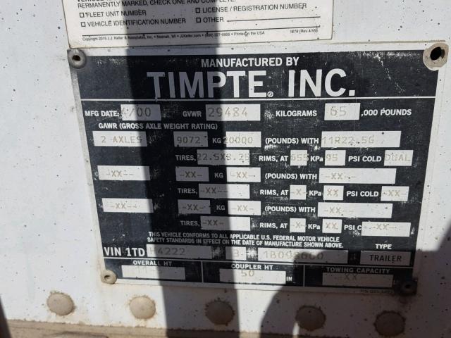 1TDH422231B098660 - 2001 GRAI HOPPER 白色 照片 10