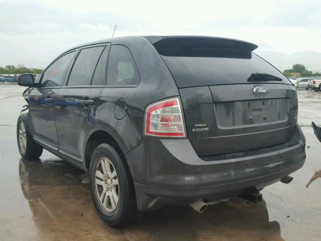 2FMDK39C27BA71201 - 2007 FORD EDGE SEL P CHARCOAL photo 3