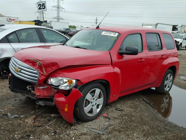 3GNCA13B69S642300 - 2009 CHEVROLET HHR LS Qırmızı foto 2