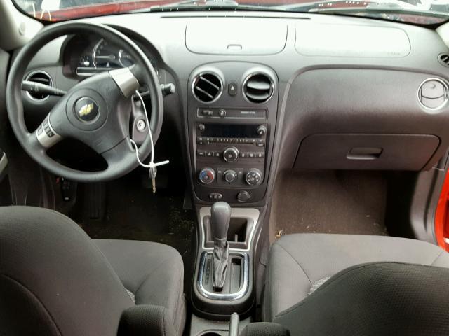 3GNCA13B69S642300 - 2009 CHEVROLET HHR LS Qırmızı foto 9