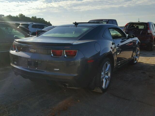 2G1FG1ED9B9159429 - 2011 CHEVROLET CAMARO LT GRAY photo 4