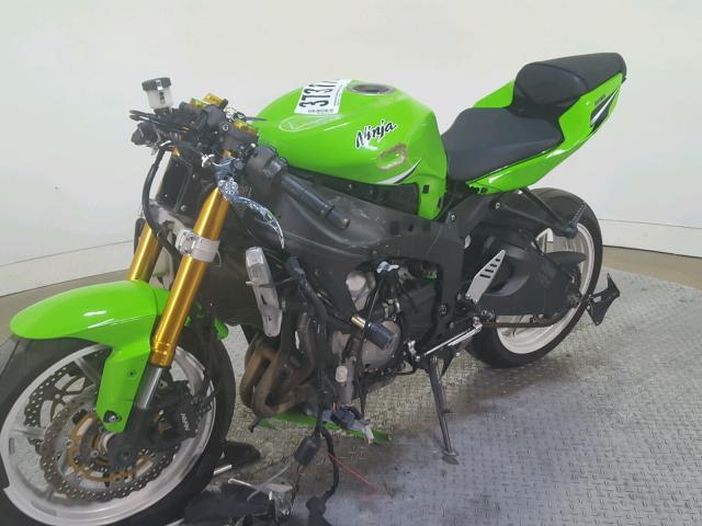 JKBZXJE18FA014389 - 2015 KAWASAKI ZX636 E GREEN photo 4