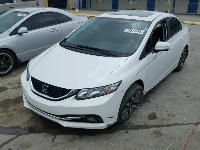 19XFB2F94FE095636 - 2015 HONDA CIVIC EXL 白色 照片 2