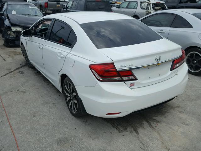 19XFB2F94FE095636 - 2015 HONDA CIVIC EXL 白色 照片 3
