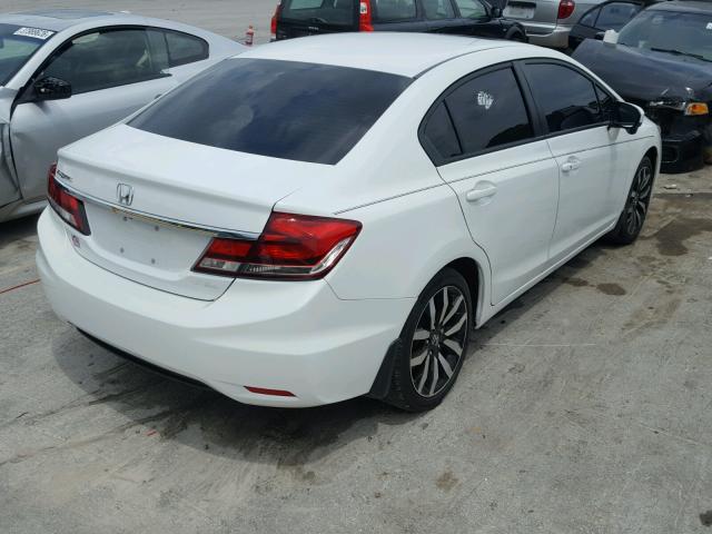 19XFB2F94FE095636 - 2015 HONDA CIVIC EXL 白色 照片 4